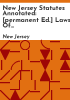 New_Jersey_statutes_annotated